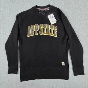 NWT App State Sweatshirt Size Small by Pressbox Thumbholes College Fan Apparel